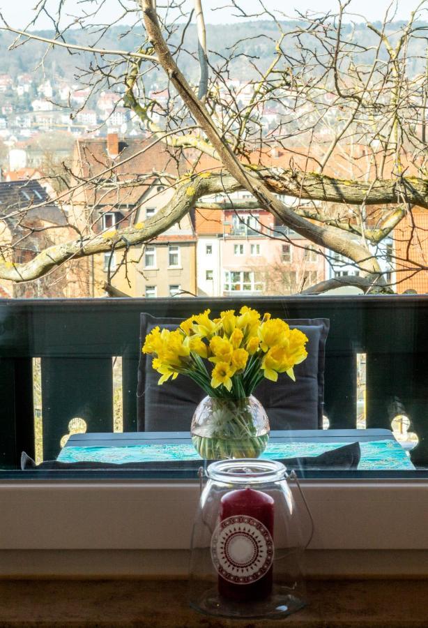 Ferienwohnung Jenzigblick Jena Buitenkant foto